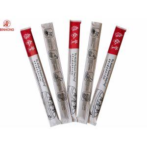 Buy cheap Disposable 21cm Chinese Bamboo Chopsticks ISO9001 With Full Paper Packing from wholesalers