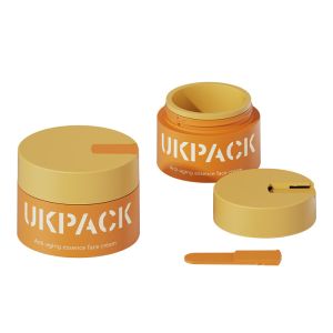 Buy cheap PP Capacity 50g 100g Cosmetic Cream Jars With Small Scoop from wholesalers