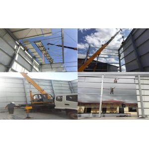 Buy cheap Bending Q355 Steel Structure Building Glasswool Sandwich Panel from wholesalers