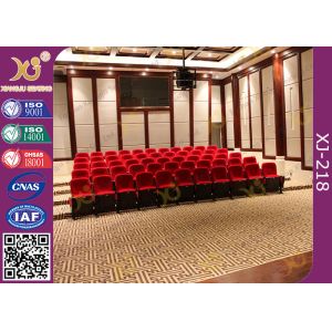 Buy cheap Polyurethane Foam Soft Padded Lecture Hall Seating Gravity Return Mechanism from wholesalers