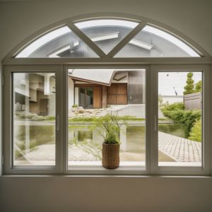 Buy cheap Style French Bottom Hung Casement Windows Aluminium Windproof from wholesalers