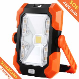 Buy cheap New Solar Mobile Work Light|4400mAh High Capacity Lithium Battery|Monocrystalline Silicon 6V 1W|Solid Power Magnet|Verti from wholesalers
