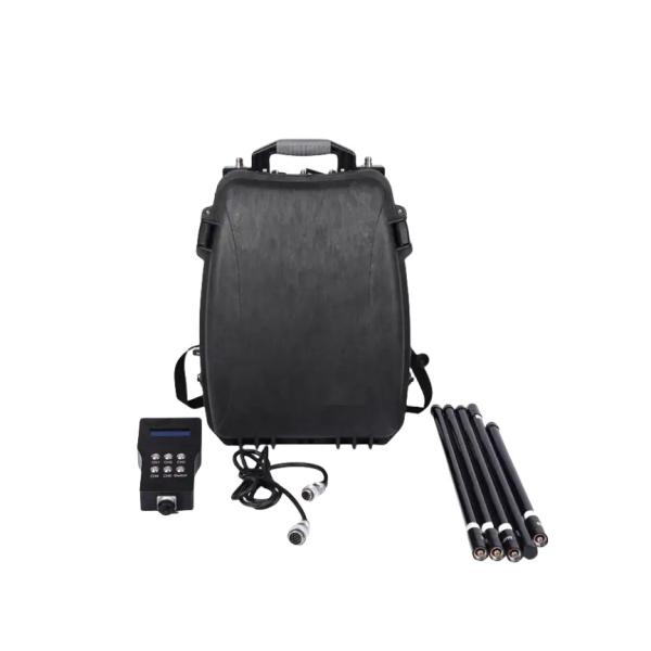 Portable Macpack Anti Drone Systems 8 Bands 320W 2.4G 5.8G 1.5G 900M 5.2G