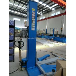 Buy cheap AA4C Mobile hydraulic 1 post car lift from wholesalers