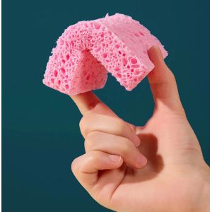 Buy cheap Biodegradable Wood Pulp Compressed Sponges Natural Cellulose Washing Scouring Pads from wholesalers