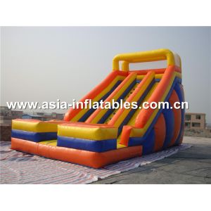 Buy cheap Inflatable Pvc Tarpaulin Dual Slide For Children Park Games from wholesalers