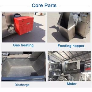 Buy cheap Multi Functional Nut Broad Bean Automatic Frying Machine from wholesalers