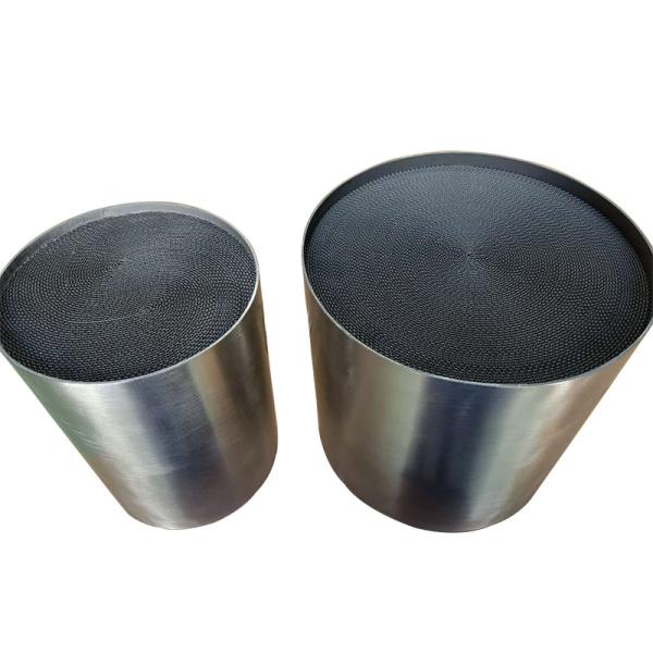 Platinum Metallic Catalyst Substrates Coating Pt Pd Rh Concentric Circles