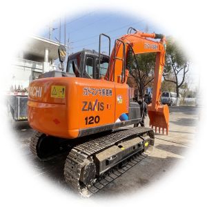 Buy cheap Machine Used excavator digging machine HITACHI 120 cheap price from wholesalers