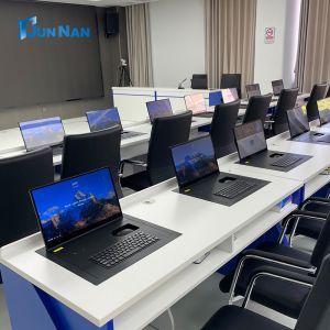 Conference Table LCD Screen Electric Flipper With Touch Function And Motorized