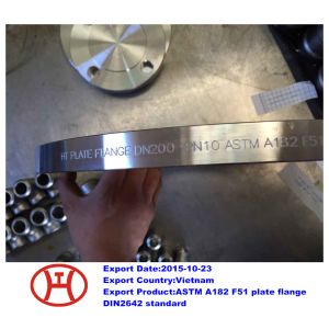 Buy cheap UNS S31803 1.4462 ASTM A182 F51 plate flange from wholesalers