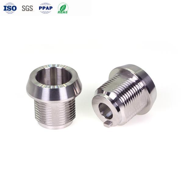 Intelligent CNC Stainless Steel Parts Cylinder Nut Housing Nut Non Standard CNC