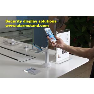 Buy cheap COMER security alarm gripper stand for cellphone with charging display from wholesalers