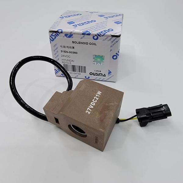 Quality 31EN-00360 Solenoid Coil 24vdc For Hyundai Excavator R210-5 for sale