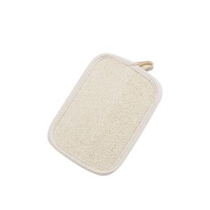 Buy cheap Rectangle Natural Loofah Body Scrubber Pad With Elastic Belt from wholesalers