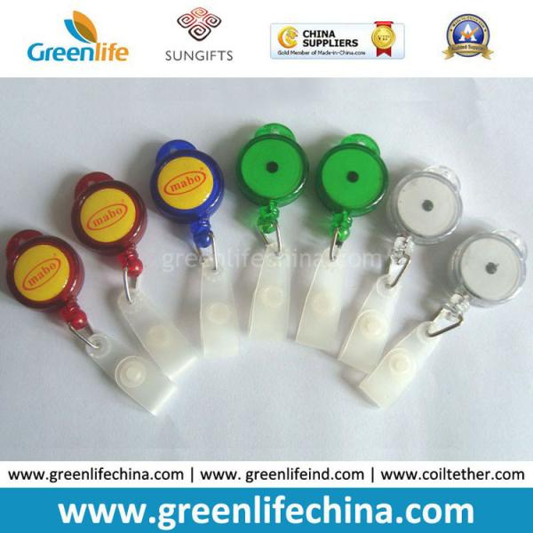 Quality Promotional Custom Design Office Stationery Cute Badge Reel ID Holder for sale