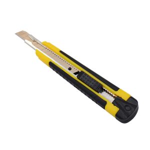 Buy cheap Retractable Pocket Utility Blade Cutter ABS And TPR Case Material 0.4mm Blade Thickness from wholesalers