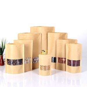 Buy cheap Zipper Kraft CPP Brown Paper Stand Up Pouches from wholesalers