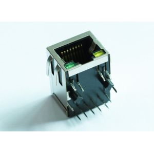 Buy cheap ARJM11A1-809-KB-CW2 2.5G Base-t Magnetic Single Port RJ45 Jack With LED from wholesalers