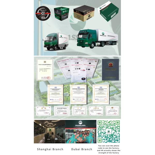 GRASSLAND 9 "Metal Cutting Discs 230mm X 3.2mm X 22.2mm for Contaminant-Free Cutting of Stainless Steel