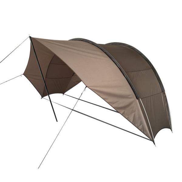 Quality Lightweight Camping Square Sun Shade Canopy Sunscreen Rainproof Eggshell Canopy for sale