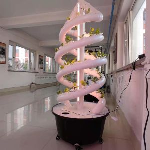 Buy cheap Double Helix Hydroponic Indoor Garden Vertical Hydroponics Growing System from wholesalers