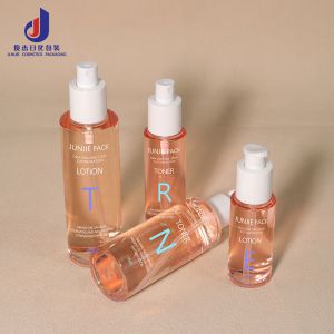 Buy cheap Modern Design Custom PET Perfume Toner 50ml 80ml 100ml 150ml 180ml Spray Lotion Bottle Luxury Plastic Cosmetic Packaging from wholesalers