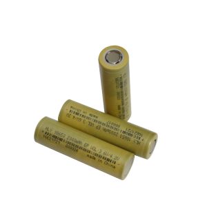 High Power 3.6v Rechargeable Lithium Ion Battery 2000mAh 18650