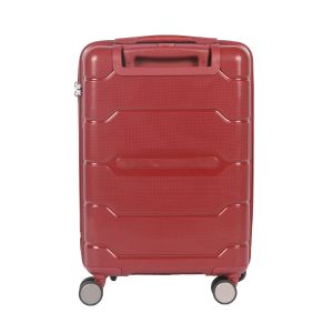Red Polypropylene Lightweight Travel Cabin Luggage Sets
