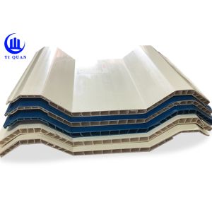 Buy cheap PVC Hollow Roof Tile 930mm Width 10mm Thickness Weatherproof from wholesalers