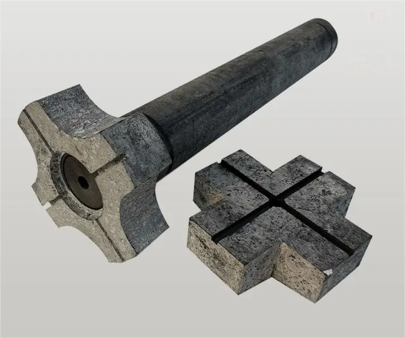 Buy cheap Graphite Rotor Shaft for Rotary Flux Injector with High-Temperature Resistance Thermal Shock Resistance and Self-Lubrication from wholesalers