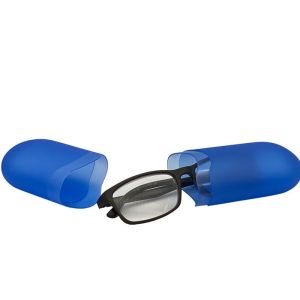 Buy cheap Capsule Plastic Glasses Case , Custom Logo Eco Friendly Glasses Case from wholesalers