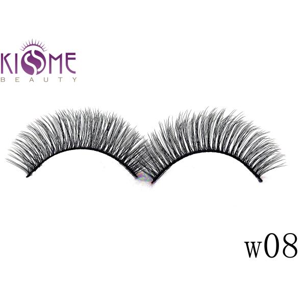 Buy cheap Durable Shine Whispy Faux Mink Eyelashes Multi Layers Makeup Application from wholesalers