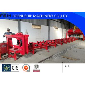 Buy cheap Semi Trailer Chassis Beam Welding Line Trailer Beam Hydraulic Assembly Table from wholesalers