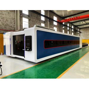fully enclosed exchange worktable fiber laser cutting machines