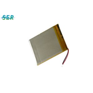 Buy cheap Prismatic Pouch Lithium Ion Polymer Rechargeable Battery 3.7V 406066 For Solar Light from wholesalers