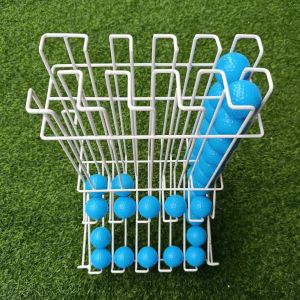 Buy cheap ball dispenser rack golf ball rack ball basket ball container mini golf course product