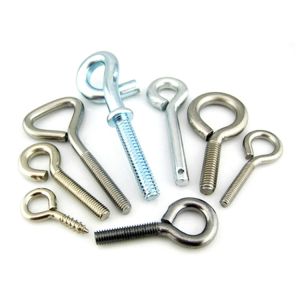 Buy cheap Aluminium Closed Eye Screws Black Oxide Finish Closed Screw Hook from wholesalers