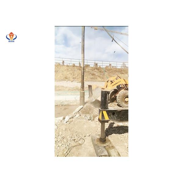 Professional Vibro Replacement Machine Vibroflotation Compaction Of Cohesionless