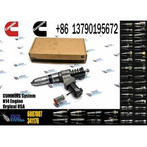 Buy cheap QSN14 N14 Engine Fuel Injector 3411381 6087807 3411385 3087560 for Cummins Injector from wholesalers