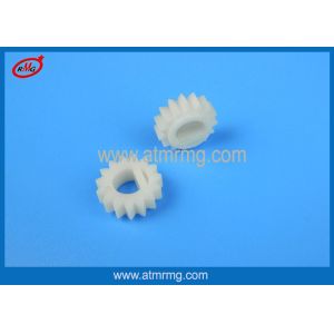 4P009166001 Hitachi ATM Parts , WZ-PP Plastic Gear Motor 15T With White Color