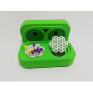 Buy cheap Coolcell Cell Freezing Container , 60*1ml/2ml Cryogenic Freezing Cell Box Use directly Cancer Cell Research from wholesalers