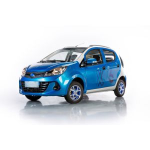 Metal Structure Two Seater Electric Car Battery Powered With Customized Body