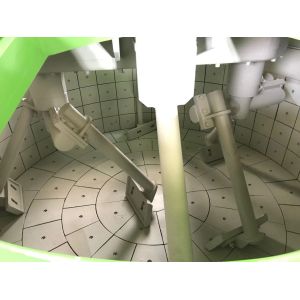 Buy cheap Vertical Shaft Refractory Mixer Machine Electric Control 2000L Capacity from wholesalers