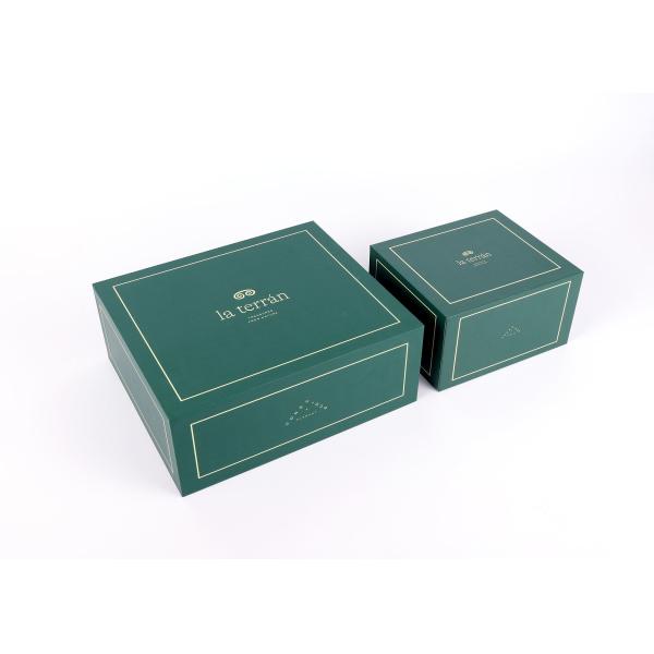 Greyboard Cardboard Craft Boxes With Lids Cosmetic 2 Piece Rigid Logo Printed