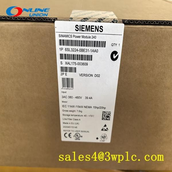 Buy cheap 6SL3224-0BE31-1AA0 SIEMENS SINAMICS G120 PM240 Power Module from wholesalers