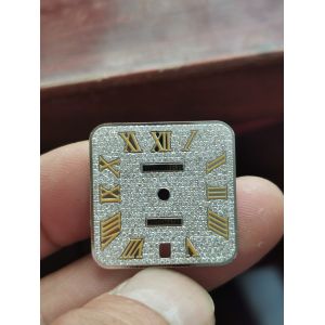 Buy cheap Exclusive Design  Moissanite Watch Royal Luxury Moissanite  Santos On Wrist from wholesalers