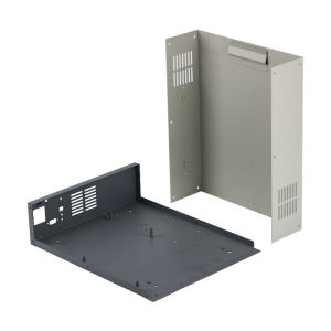 Buy cheap Customized Silk Screen Printing Anodized Aluminum Sheet Metal Processing Chassis Shell Laser Cutting Seamless Bending from wholesalers