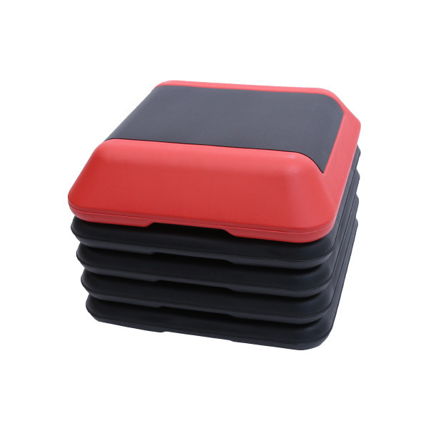 Buy cheap L40*W40*H30cm Aerobic Exercise Step Platform , 4 Risers Step Aerobics Stepper from wholesalers