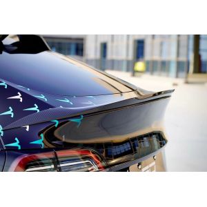 Buy cheap Auto Parts for Tesla MODEL Y Body Kit MODEL Y Upgraded SD-style Front and Rear Bumper Spoiler Carbon Fiber Body Kit from wholesalers